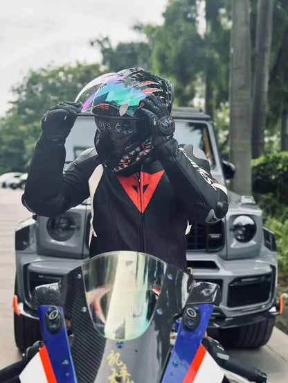 New Spider Motorcycle Helmet Full Face  Long Visor Racing Off-Road Helmet Double Lens Cascos Para Moto Capacete DOT Casco Moto