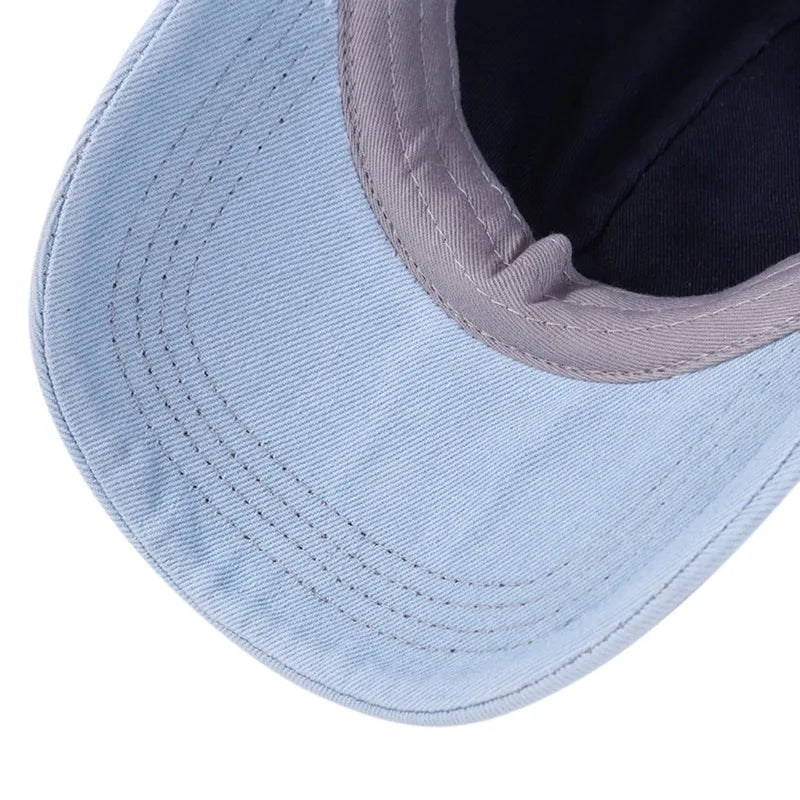 Holed Baseball Caps Vintage Washed Distressed Caps Fashion Sports Denim Hats Plain Women Men Dad Caps
