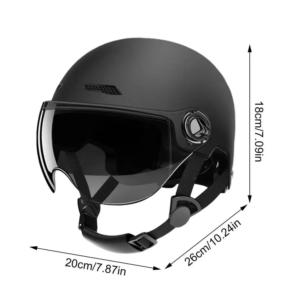 Motorcycle Helmet for Men Women Classic Retro Scooter Half Helmet Ultralight Cycling Helmet MTB Bike Bicycle Motorcycle Helmet