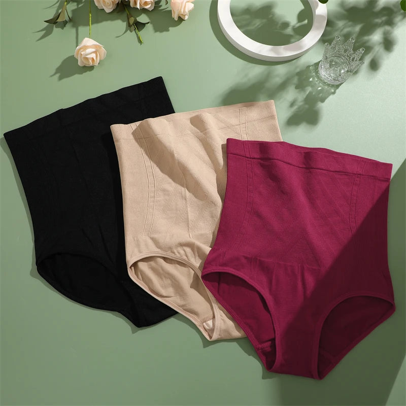 Tummy Control Thong Women High Waist Hip Shapewear Panties Sculpting Flat Seamless Sexy Butt Lifter Shapewear Lady Tummy Control