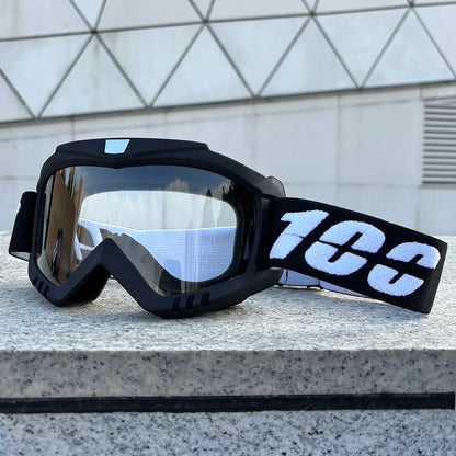 100 Motorcycle Goggles For Men Motocross Sunglasses Safety Protective MX ATV Ski Helmet Goggles vintage Driving Glasses