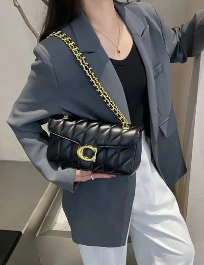 High end women's crossbody bag, high-quality leather wallet, retro design, adjustable and detachable shoulder strap, C bag