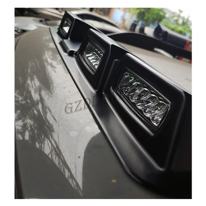 GZDL4WD Universal Button Control 4 Lens ROOF TOP BAR DRIVING POD LIGHTS Led OFFROAD FOG SPOT HEAD LAMPS Without Antenna
