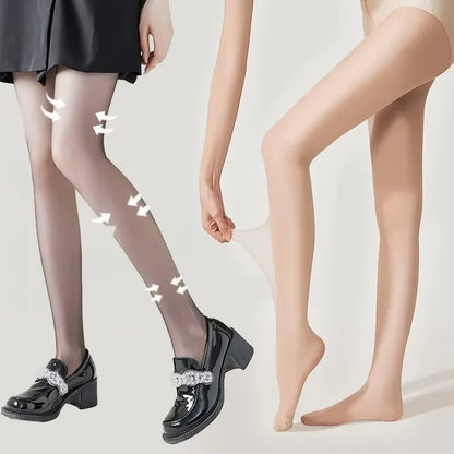 1/4Pcs 0D Stockings Women Skin Color Tights Tear Resistant Anti-cored Hook Wire Pantyhose Black Socks Slim Ultra Thin Leggings
