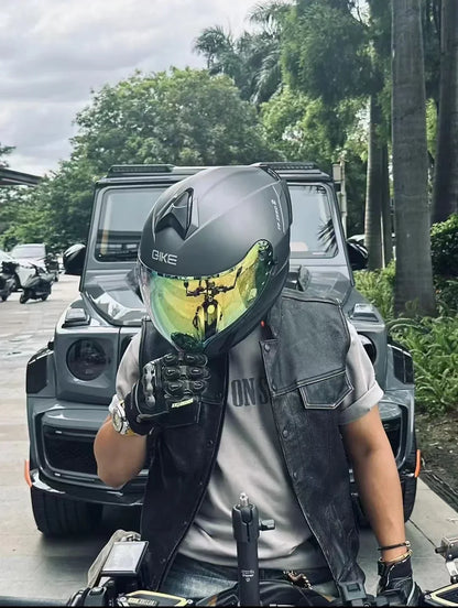 New Spider Motorcycle Helmet Full Face  Long Visor Racing Off-Road Helmet Double Lens Cascos Para Moto Capacete DOT Casco Moto