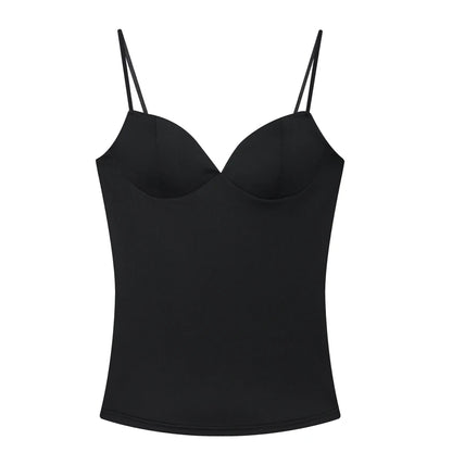 Women's Tops Bustier Corset Crop Slip Top Women Bodycon Backless Sexy Tops 2026New Brown Black Gray Camisole Vest Female Fashion