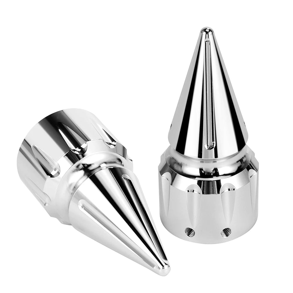 Motorcycle CNC Front Axle Nut Cover Cap Aluminum Black For Harley Sportster XL XG Touring FLHT FLHR FLTRX Dyna VRSC Softail