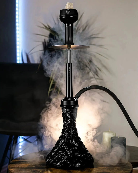 DOOSHA Shisha Hookah Set 304 Stainless Steel Large Hookah Smoking Set Russian Shisha With Bottle
