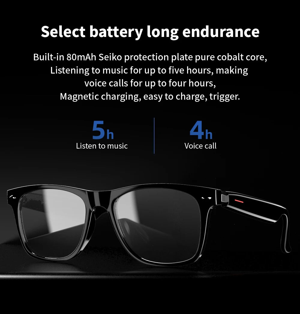 E13 Waterproof Cycling Glasses,Bluetooth Smart Glasses,Audio Call,Music,Bluetooth Headset,Sunglasses, Anti-blue Light Glasses