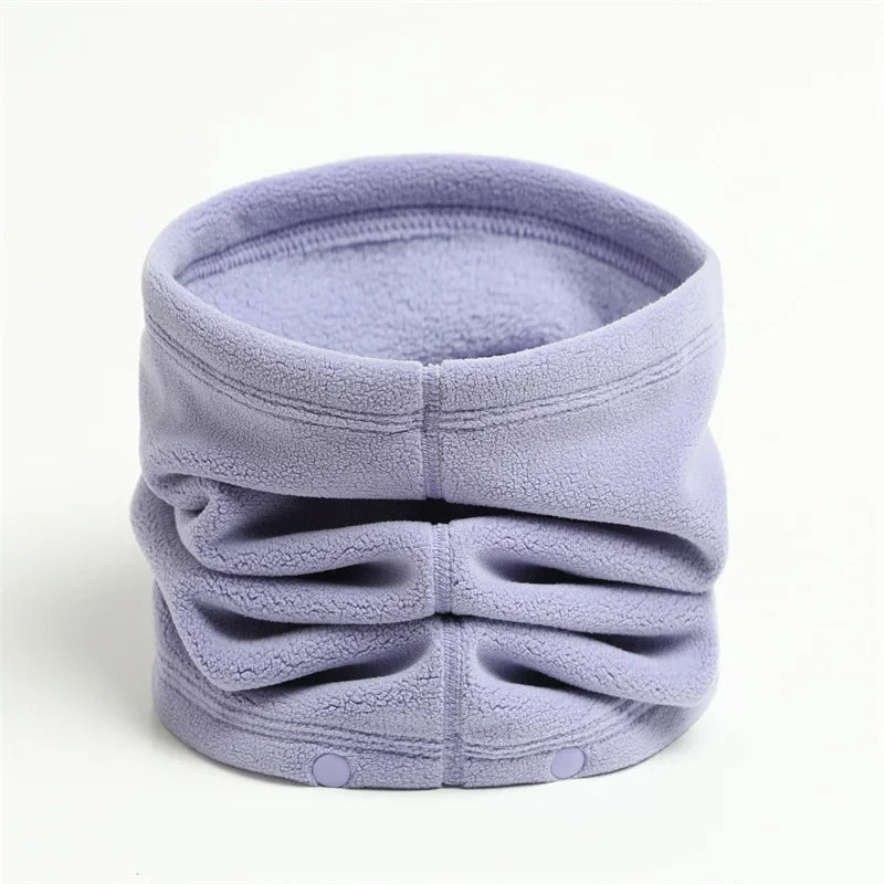Polar Fleece Neck Scarf Winter Thick Cycling Bandana Women Men Face Neck Warmer Multifunction Cover Hat Tube Scarves Buffs Masks