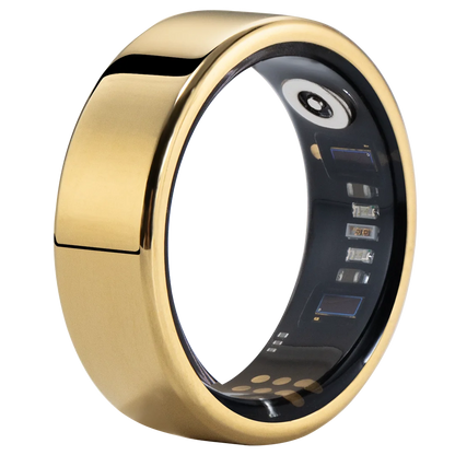 Amovan Nova Smart Ring Premium Quality AI Analysis GPS Sports Mode Heart Rate Blood Oxygen Stress Sleep Temperature Monitor