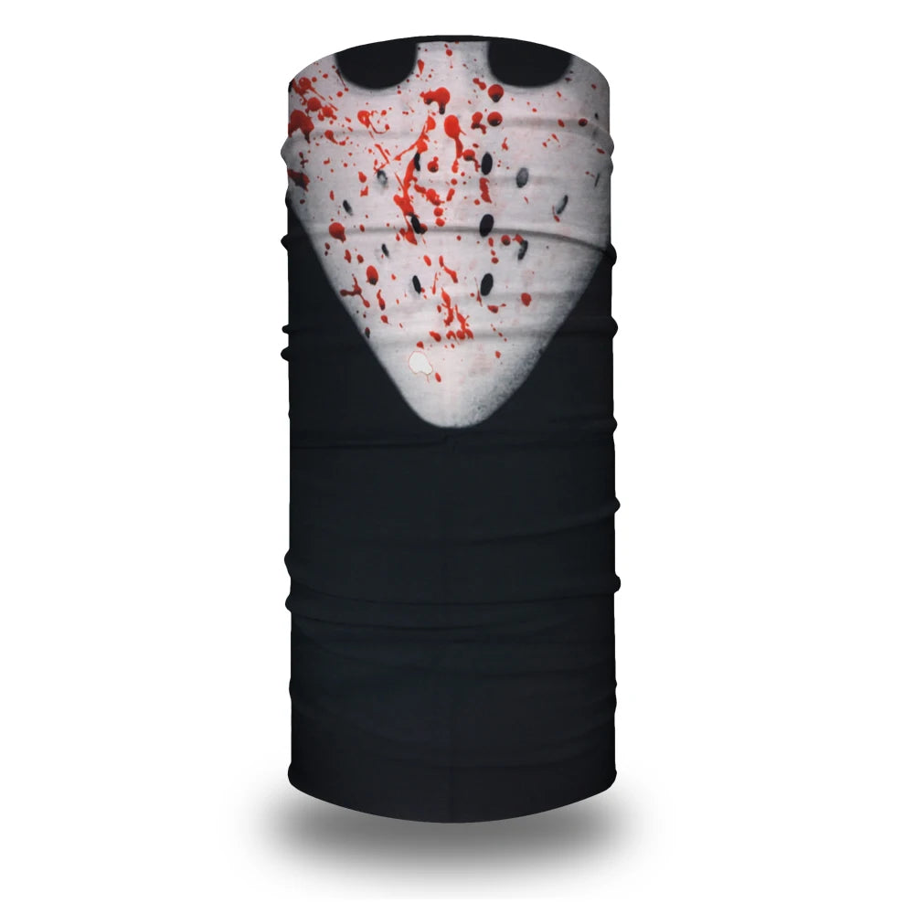 63-93 Vendetta Punisher Face Cover Tube Bandana Joker Men Motorcycling Riding Neck Gaiter Women Headband Mask Holloween Headwrap
