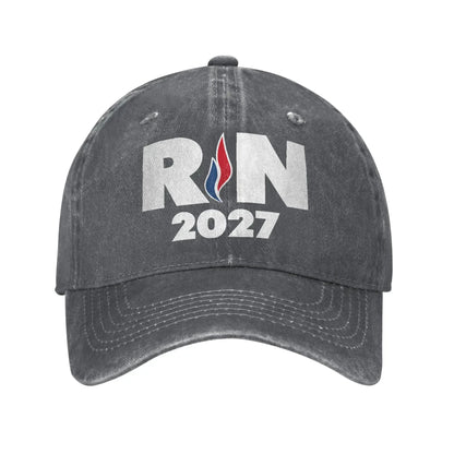 Summer RN 2027 National Gathering Baseball Cap Sun National Rassemblement Sunscreen Washed Trucker Hat Unisex Baseball Caps