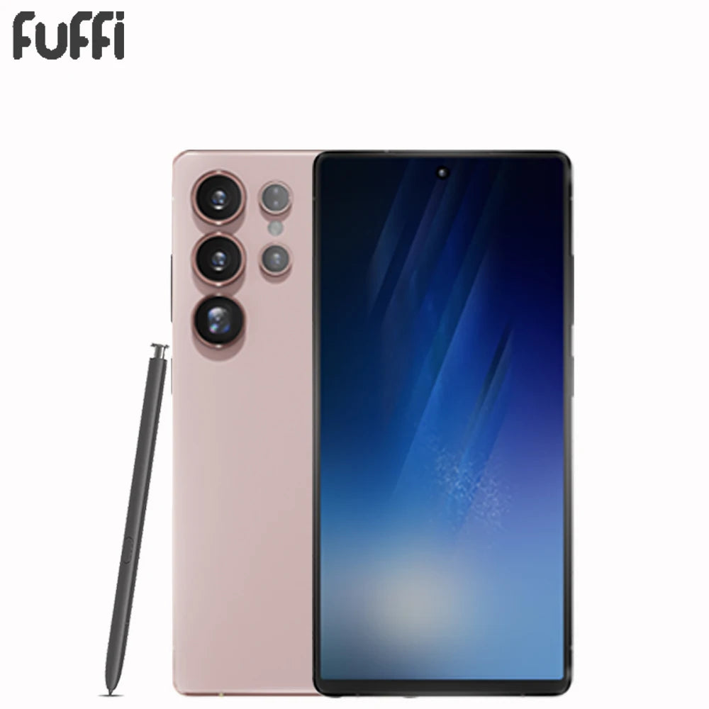 FUFFI Global Vision S26 Pro Smartphone Android 8GB RAM 512GB ROM 6.8 Inch Phone 1920x1080HD 24MP+48MP 5G Network Mobile Phones