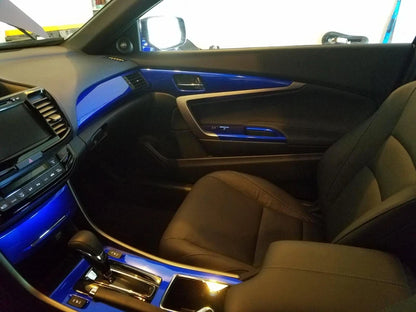 Premium Candy Gloss Metal Dark Blue Vinyl Car Wrap Adhesive Film Decal with Air Release Bubble