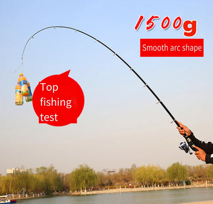 Mini Telescopic Sea Fishing Rod, Portable Spinning Rod 1.0-2.3m Ultra-Short Travel Rock Fishing Rod with Metal Spinning Reel