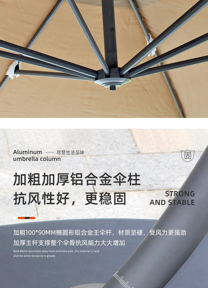 Outdoor Garden Parasol Garden Terrace Large Sun Umbrella