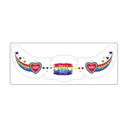 Waterproof Rainbow Freckles Face Tattoo Facial Art Disposable Face Temporary Tattoos Long Lasting Makeup Stickers Pride Month