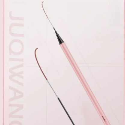 Pink Ultra Light Telescopic Fishing Rod 1.5-3 Meters Carbon Fiber Mini Handheld Fishing Rod Portable Children's Fishing Tool