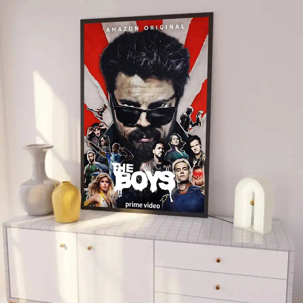 The Boys Poster Print A5 A4 A3 A2 Wall Art Decor For Room Office Gift For Fans