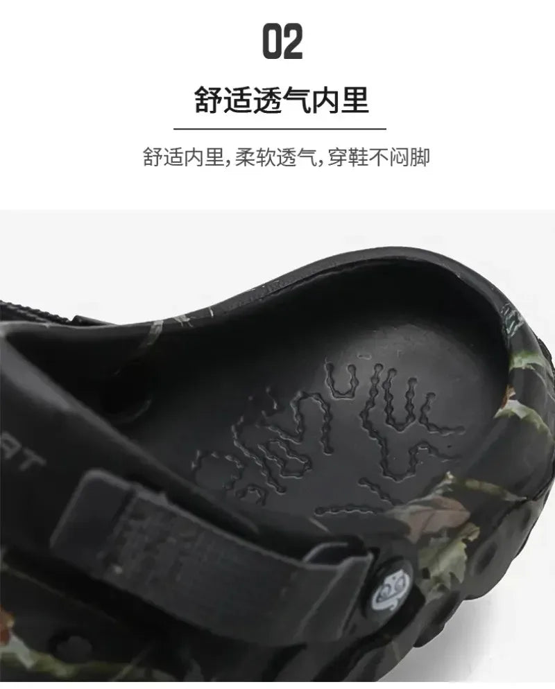 Summer Women's and Men's Clogs Slippers Classic Couple's Garden Shoes Men Fashion Casual Sandals Leisure Slides Big Size 46 47