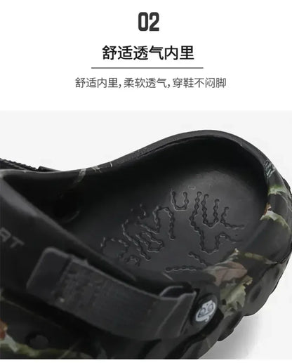 Summer Women's and Men's Clogs Slippers Classic Couple's Garden Shoes Men Fashion Casual Sandals Leisure Slides Big Size 46 47
