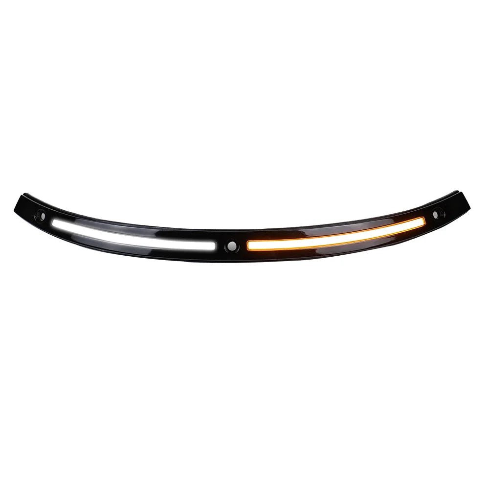 Motorcycle Windshield Trim Light LED Turn Signal Light DRL for Touring Street Glide Special 2014 - 2023 Tri Glide Ultra Classic