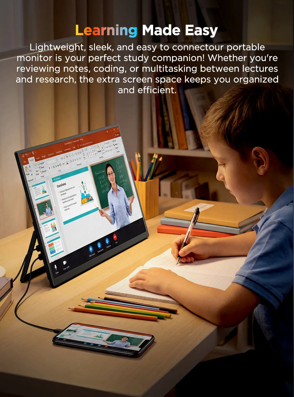 UPERFECT 4K Portable Touch Monitor 15.7" 3840 * 2160 UHD w/USB-C HDMI Laptop Display 1200:1 100% RGB IPS 10-Point Touch Screen