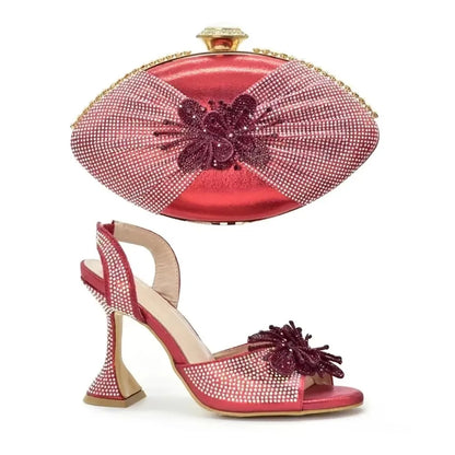 Latest Italian Shoes with Matching Bags for Women Italian Designer Shoes and Bags Matching Set Designer Shoes Women Luxury 2025