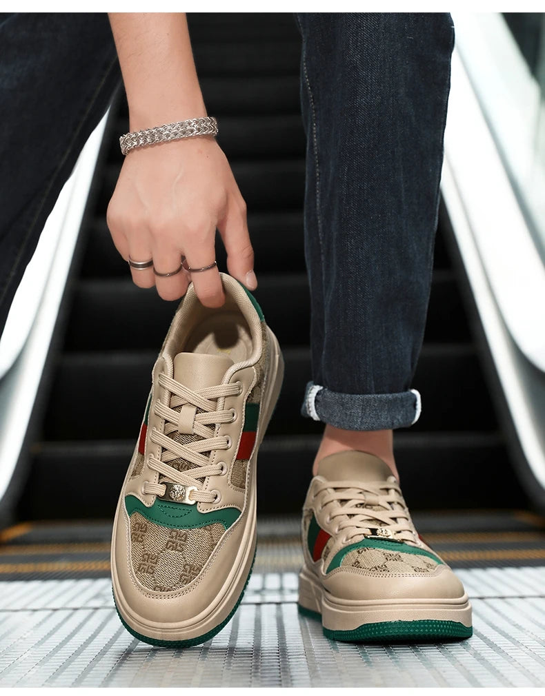 Classic Vintage Sneakers Men Fashion Casual Men's Skateboard Shoes Street Retro Platform Sneakers Unisex Women's Sports Shoes