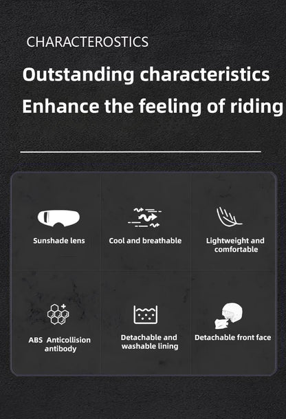 High-Quality Motorcycle Helmet, Personalized Scorpion Warrior Full Helmet, Suitable for Men and Women for Year-Round Riding