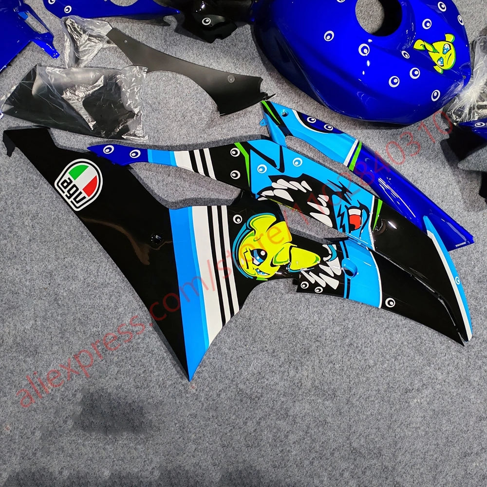 YZFR6 2008 2009 2010 2011 2012 2013 2014 2015 2016 Prime Fairing Kit for Yamaha YZF R6 08-16 Injection Molded Fairings