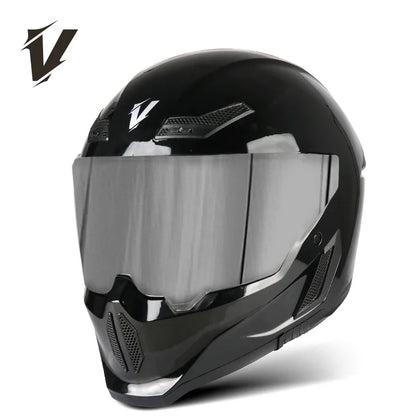 New Motorcycle Helmet DOT Approved  Full Face Racing Off-road Helmets Capacetes Men Cascos Para Moto for Harley Four Season