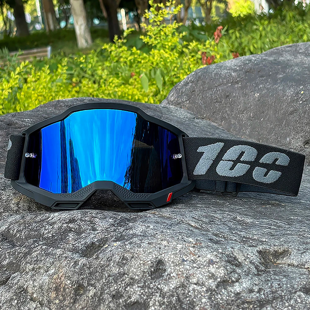 100 Motocross Glasses Motorcycle Sunglasses Man MTB ATV Mask Windproof Protection Skiing Cycling Racing Off-Road Goggles