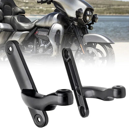 for Harl-ey Auxiliary Lighting Auxiliary Lighting Brackets Fog Light for Ha-rley Cvo Street Glide Flhx 2006-2020 Frame Parts