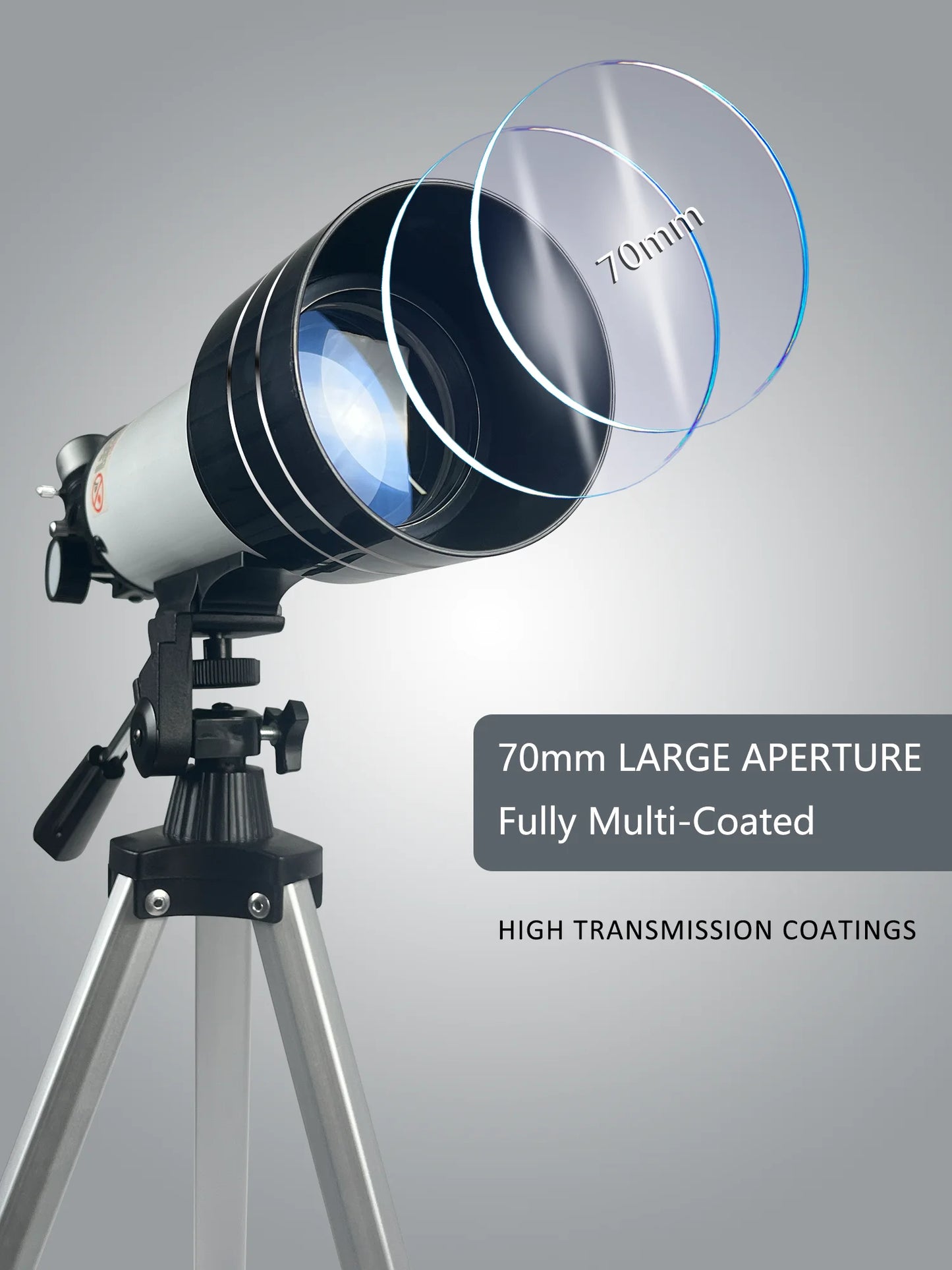 16-120x70mm Astronomical Telescope for Kids & Adults Aperture 400mm refractor Refracting Telescope for Beginners in Astronomy