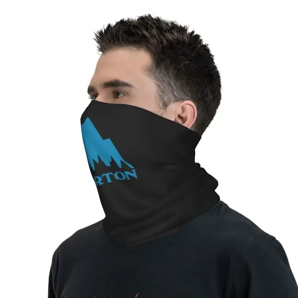 Burton Snowboard Sportive Bandana Neck Cover Printed Wrap Scarf Multifunction Balaclava Outdoor Sports For Men Women Adult