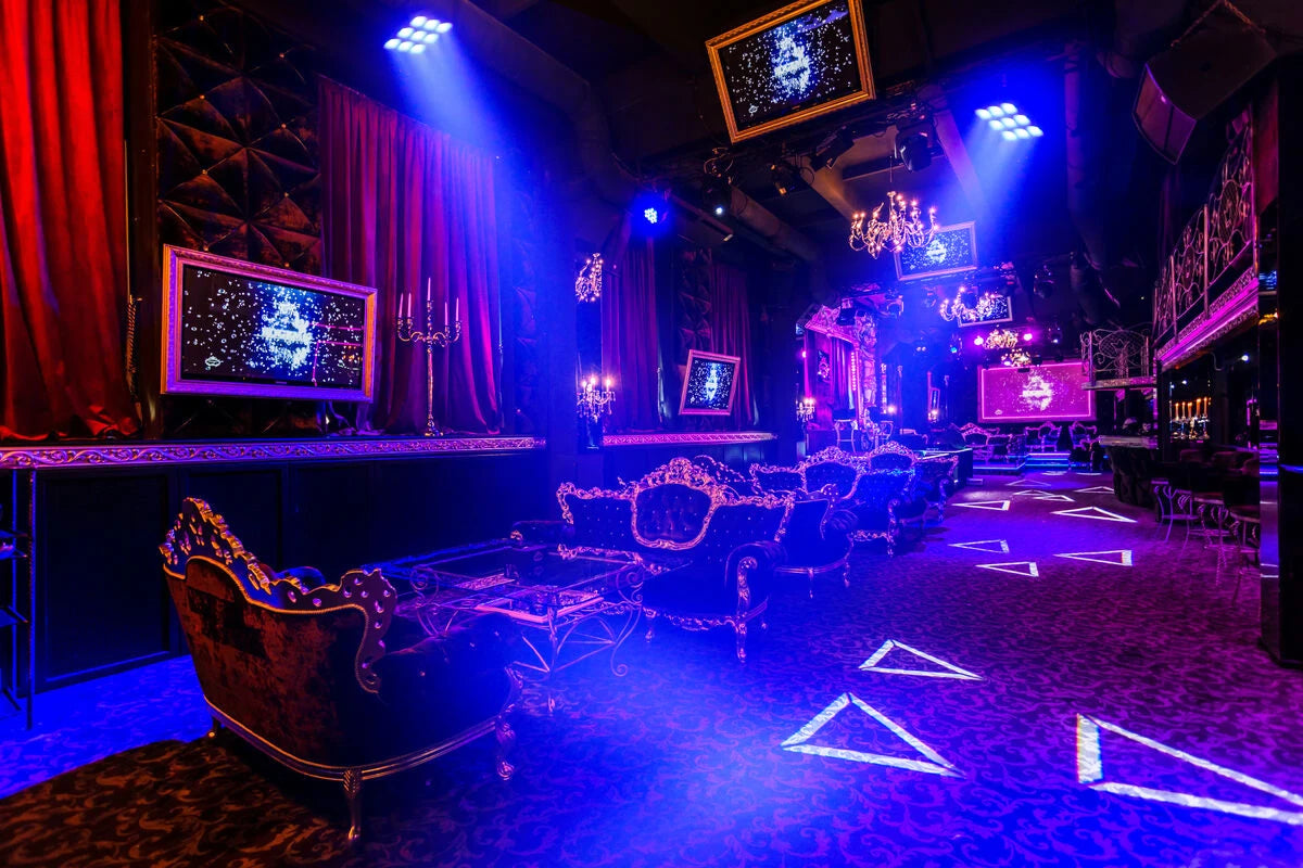 U'King 8Pcs 30W Square Par Lights 9X10W RGBW LEDs Stage Effect Lighting DMX512 Strobe Lights For DJ Show Concert Party KTV