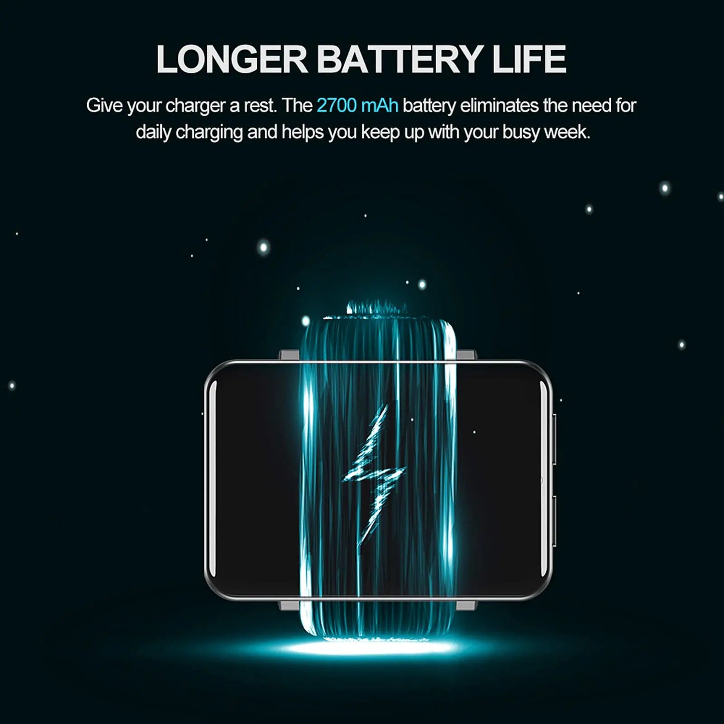 DM100 4G LTE Smart Watch 3GB RAM 32GB ROM 5MP Camera IPS 2700mah Battery 2.86 inch Screen Fitness Sports Sim Card Smartwatch Men