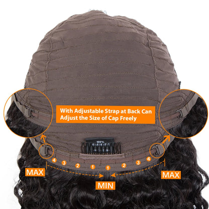 180D 13X4 Straight Lace Front Wigs Straight Human Hair Wigs For Women Human Lace Wigs Brazilian Lace Wigs Straight Frontal Wigs