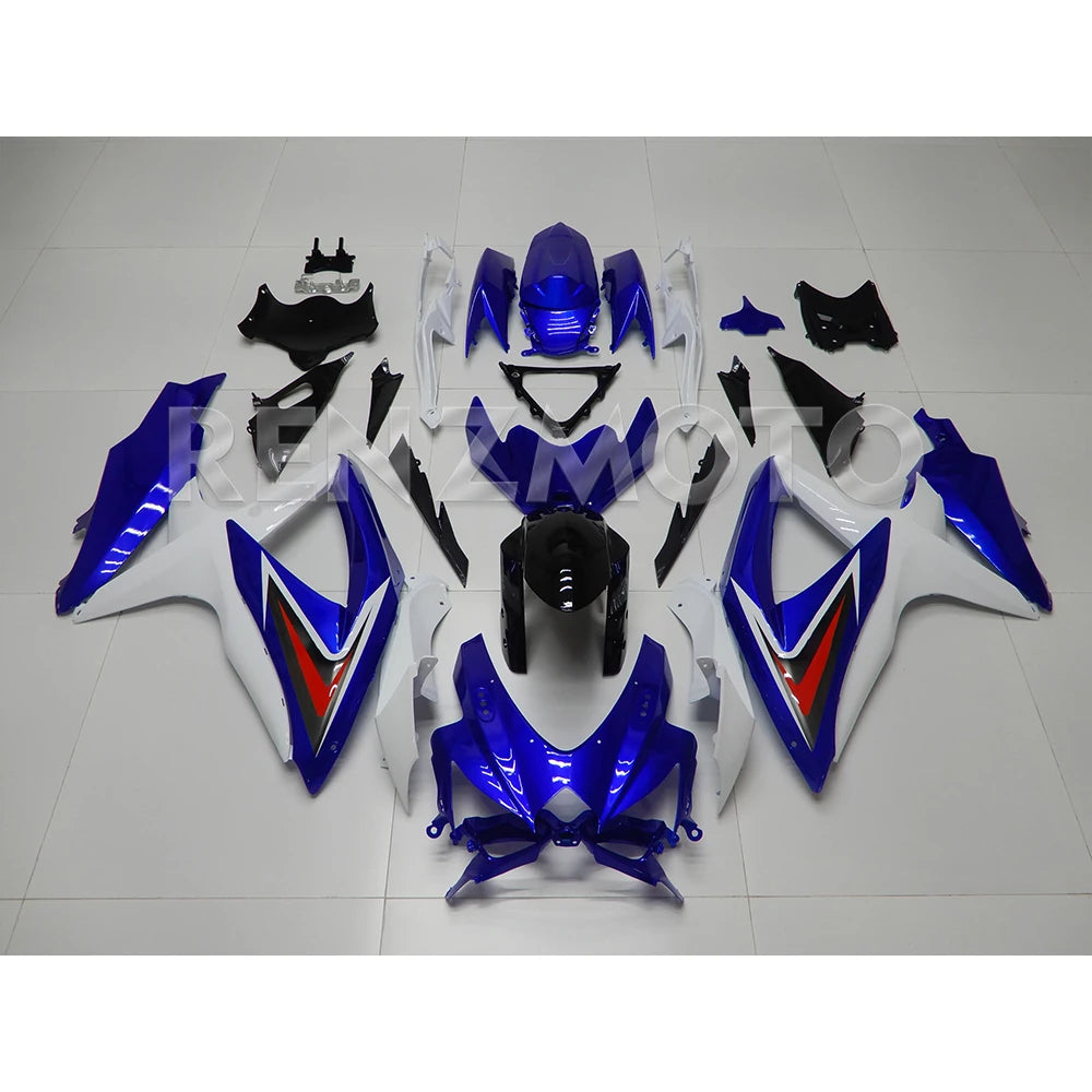 K8 K9 Motorcycle Fairing Set Body Kit For SUZUKI GSXR 600 750 GSXR750 2008-2010 Decoration Plastic Guard Plate Shell Injection