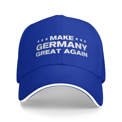 Summer Casual Baseball Cap Make Germany Great Again Kpop Rock Trucker Hat For Couple Women High Quality  y2k Cute Baseball Caps