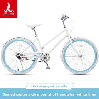Women's Sweet & Fresh-Style Commuter Bike (For Junior & Senior High School Students · Unisex Adults · Commuter Racing Model)