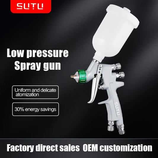 SUTU Spray Guns MINI88 High Atomization 1.0/1.2MM Nozzle Painting Gun Oil/Water Based Paint Air Spray Gun Airbrush
