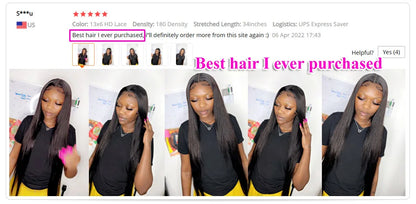 HD Lace Wig 13x6 Human Hair Straight 13x4 Lace Front Human Hair Wigs 5x5 Glueless Wig Pre Plucked 13x6 Full HD Lace Frontal Wigs