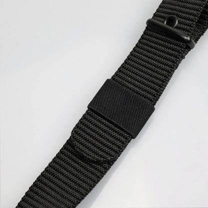New Porous Pin Buckle Canvas Belt Men's Fashion Versatile Belt Student Youth Military Training Extended Denim Designer Belt