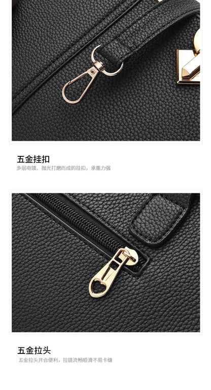 New Women's bag Female Shoulder bag Handbag for 2025  luxury designer handbag leather tote Female Handbags Fashion Cross bag