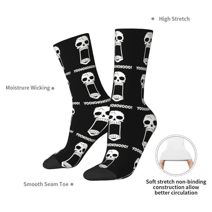 Fashion Men's Socks Harajuku Tony Tony Choppers Sock Luffys Zoros Trafalgar Law Anime Women's Socks Spring Summer Autumn Winter