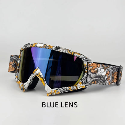 New colors Motocross Goggles Glasses Riding Skiing Sport Eye Ware MX Off Road Helmets Gafas Motorcycle Goggle for ATV DH MTB