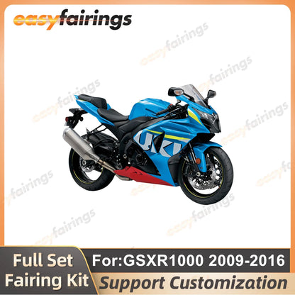 Motorcycle  Kits for SUZUKI GSXR1000 GSX1000R 2009 2010 2011 2012 2013 2014 2015 2016 GSXR 1000 K9 Bodywork full fairing kit